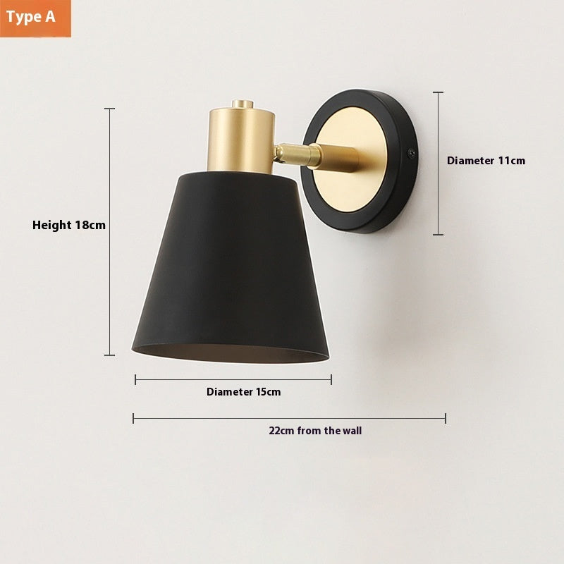 Bedroom Bedside Living Room Sofa Wall Lamp