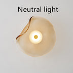 Bedroom Bedside Decoration Round Wall Lamp