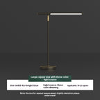 Brass Modern Lamp Luxury Simplicity With Added Rocker Arm Table Lamp