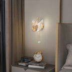 Modern Minimalist Swan Bedroom Bedside Wall Lamp