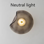 Bedroom Bedside Decoration Round Wall Lamp