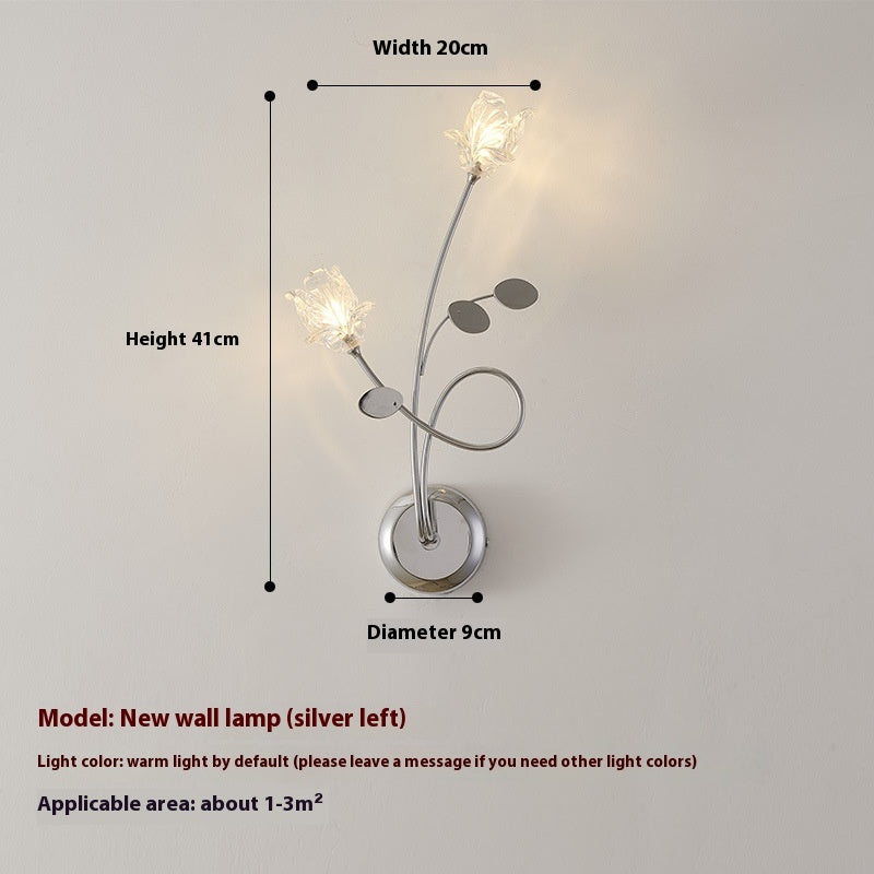 Study European Entry Lux Bedside Stairs Aisle Light Warm Wedding Wall Lamp