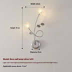Study European Entry Lux Bedside Stairs Aisle Light Warm Wedding Wall Lamp