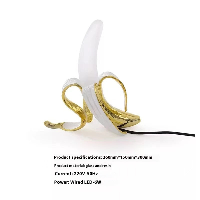 Banana Creative Bedroom Simple Table Lamp