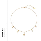 18k Gold Star Pendant Gold And Silver Necklace