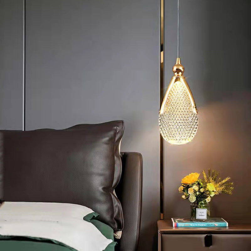 Bedroom Bedside Lamp Minimalist Small Droplight