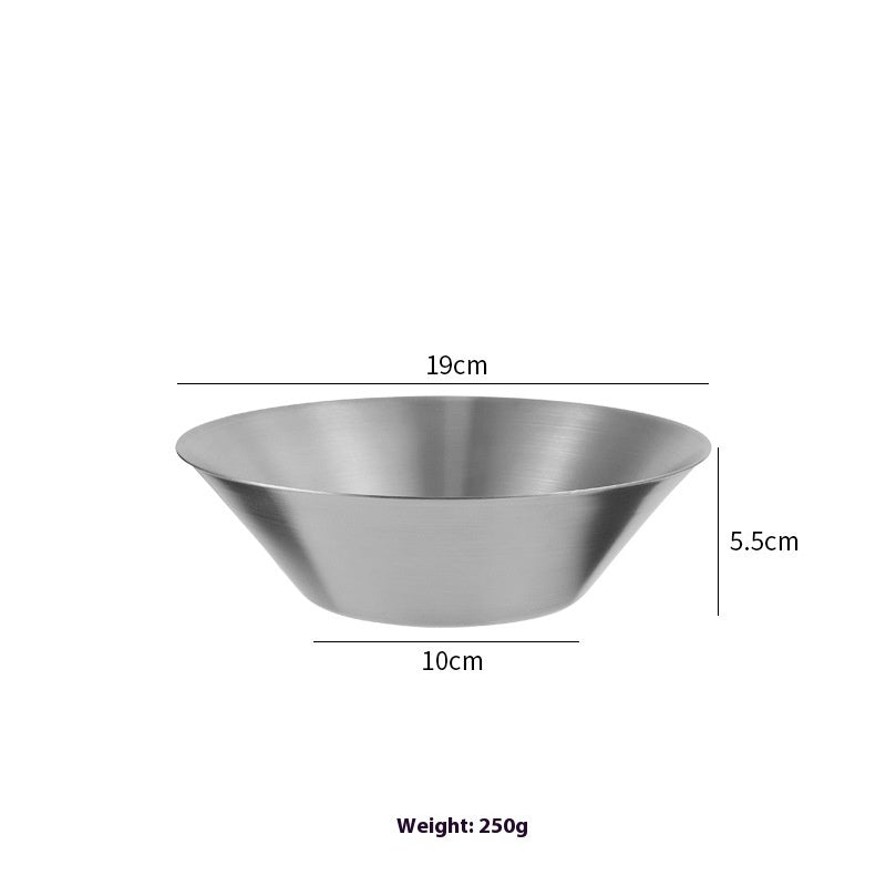 Gold Japanese 304 Stainless Steel Ramen Bowl