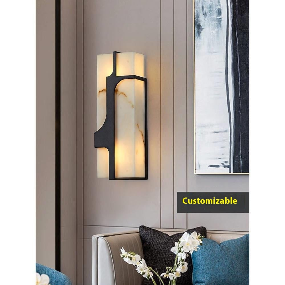 Living Room Creative Aisle Marble Wall Lamp