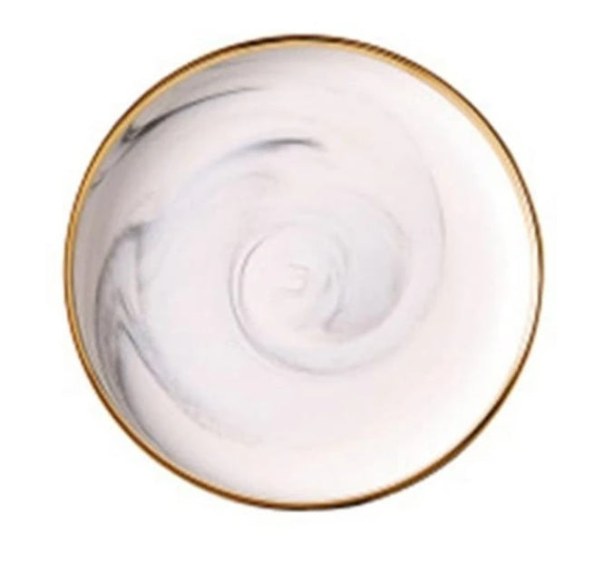 Plate Bowl Set Combination Rice Bowl Soup Bowl Simple Dish Hotel