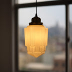 Brass Glass American Coffee Restaurant Bedroom Bedside Chandelier