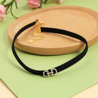 Choker Net Red Collar