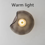 Bedroom Bedside Decoration Round Wall Lamp