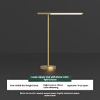 Brass Modern Lamp Luxury Simplicity With Added Rocker Arm Table Lamp