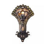 Retro Villa Gate Garden Peacock Outdoor Wall Lamp