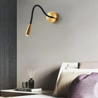 Hose Wall Lamp Bedside LED Copper Lamp