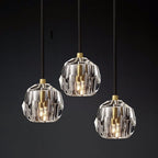 Modern Chandelier Simple Living Room Crystal Lamp
