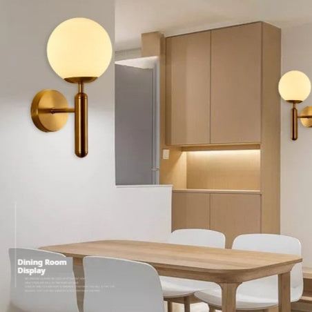 Internet-famous Wall Lamp LED Bedside Bedroom Modern Minimalist Creative Living Room Balcony Staircase Corridor Wall