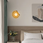 Bedroom Bedside Decoration Round Wall Lamp