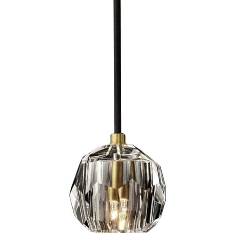 Modern Chandelier Simple Living Room Crystal Lamp