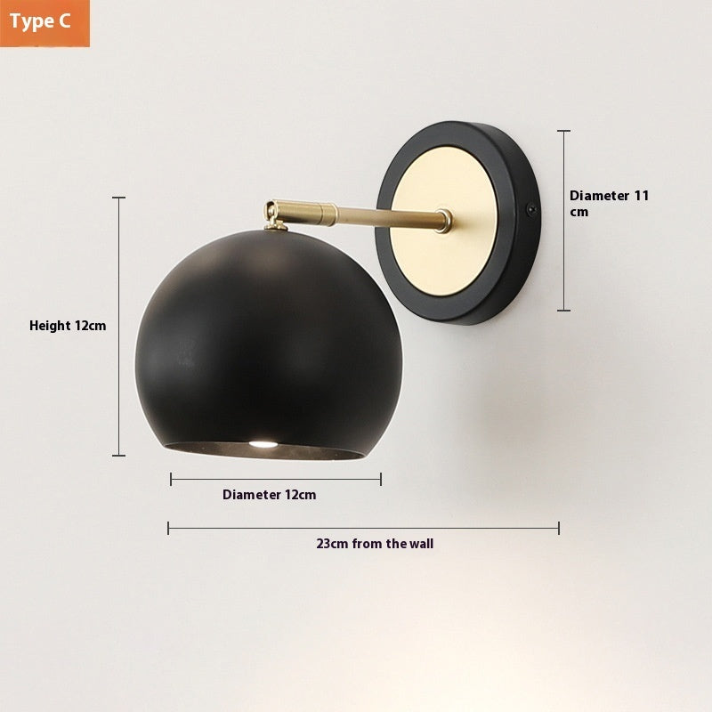 Bedroom Bedside Living Room Sofa Wall Lamp