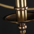 Copper American Style Chandelier Retro Living Room Bedroom Duplex