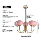 Retro Bedroom Chandelier Living Room Children's Room Lamps