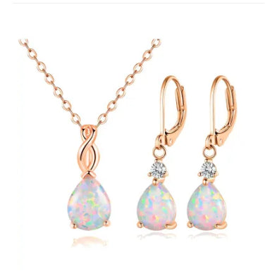 Simple Gold Plated Drop Shaped Earrings