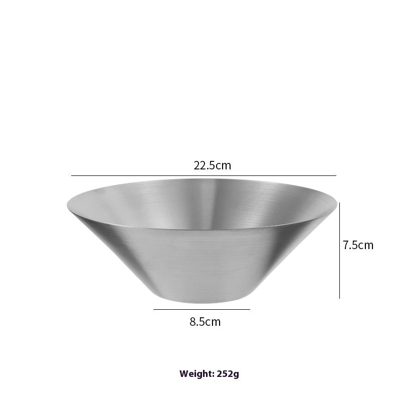 Gold Japanese 304 Stainless Steel Ramen Bowl