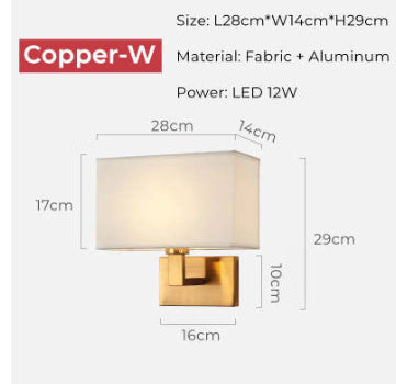 Hotel Study Chinese Creative Fabric Wall Lamp