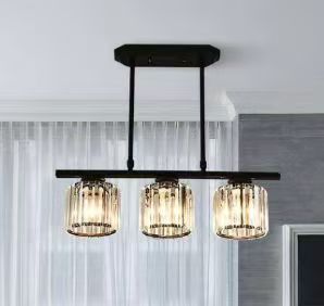 Light Luxury Elegant Crystal Dining Table Chandelier