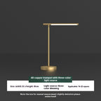 Brass Modern Lamp Luxury Simplicity With Added Rocker Arm Table Lamp
