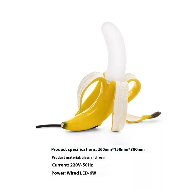Banana Creative Bedroom Simple Table Lamp