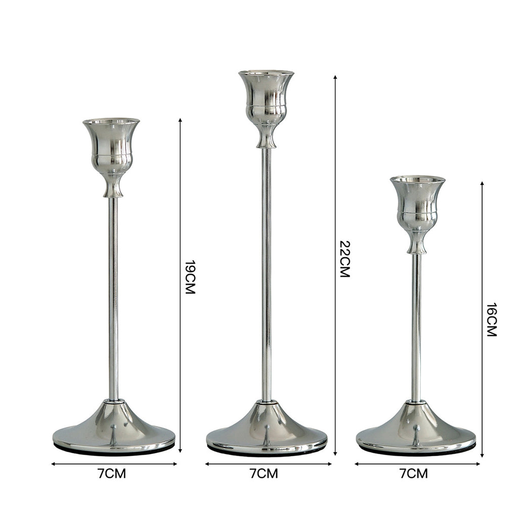 Intrinsic Color Of Copper Creative Candle Holder Wrought Iron Electroplating Ornaments