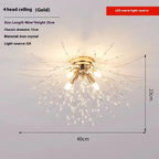 Lamp In The Living Room Dandelion Crystal Chandelier