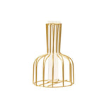 Gold Wrought Iron Vase Photo Shooting Decoration