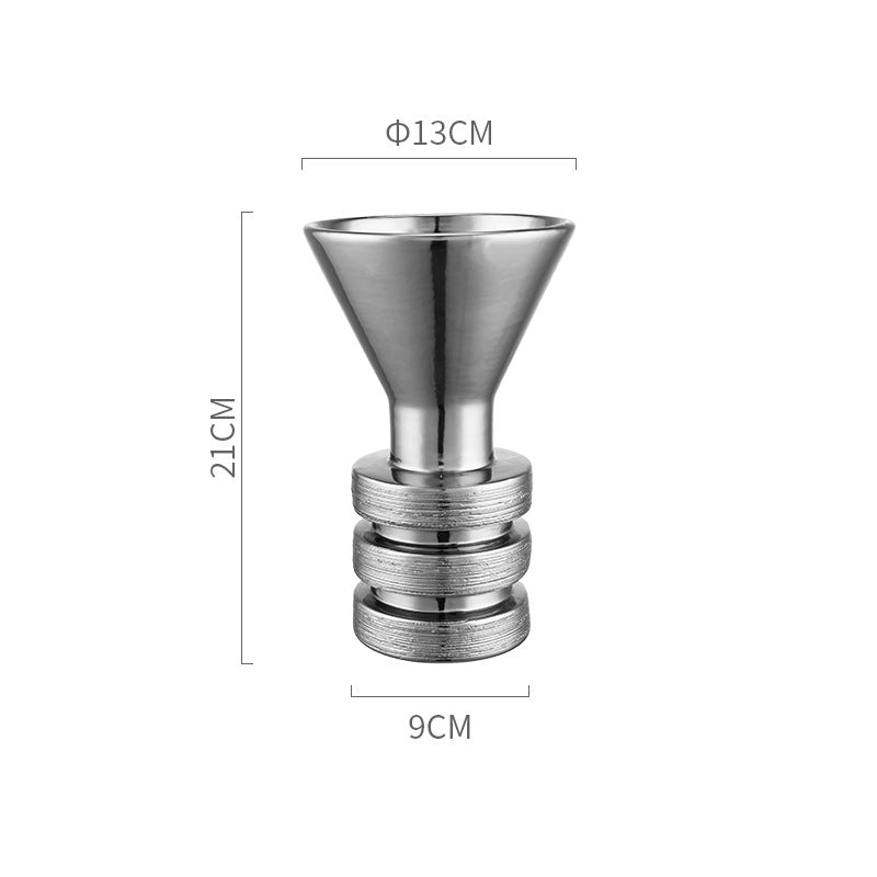 Gold And Silver Color Ceramic Vase Decoration Home Decoration