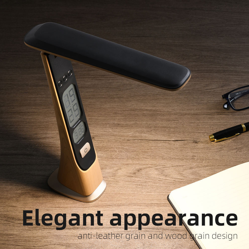 Perpetual Calendar Table Lamp Clock Alarm Clock Eye-protection Lamp