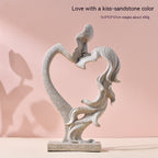 Couple Statue Resin Craft Ornament