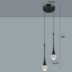 Bedroom Bedside Small Chandelier Net Red Light Luxury Bedside Table