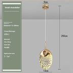 Bedroom Bedside Lamp Minimalist Small Droplight