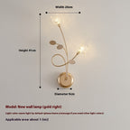Study European Entry Lux Bedside Stairs Aisle Light Warm Wedding Wall Lamp