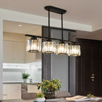Light Luxury Elegant Crystal Dining Table Chandelier