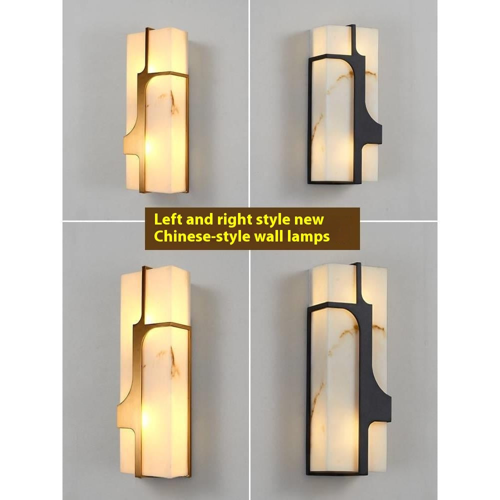 Living Room Creative Aisle Marble Wall Lamp