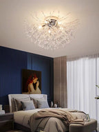 Lamp In The Living Room Dandelion Crystal Chandelier