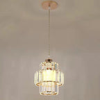 Minimalist Crystal Corridor Ceiling Bedroom Chandelier