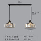 Simple Modern Light Luxury Crystal Creative Sun Lamp Bedroom Bedside Small Droplight