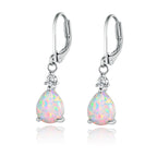 Simple Gold Plated Drop Shaped Earrings