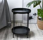 Living Room Wrought Iron Sofa Side Table