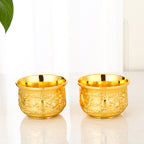 High Grade Gold Vintage Tea Wine Set