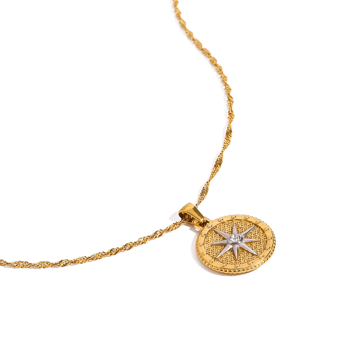 Parker Gold Star Pendant Necklace